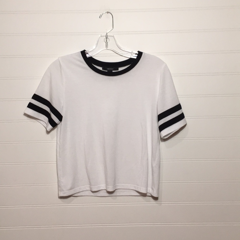 Black and white shirt